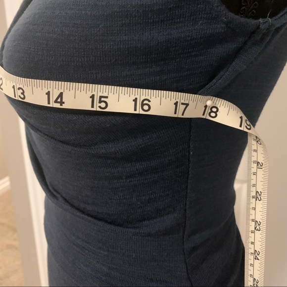 Le Chateau Slate Blue Sleeveless Crossover - Picture 9 of 12